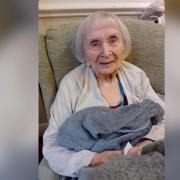 100-year-old Hazel Davis from Fareham