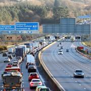 Man found injured as police close M27 carriageways - Live