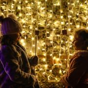 Marshmallow toasting at Glow Marwell