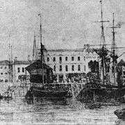 Southampton's Town Quay circa 1805.