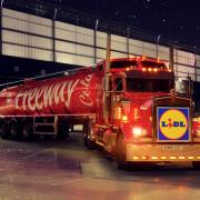 The Lidl Freeway Cola truck