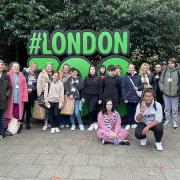 Members of the Friday Night Project enjoyed a day out at London Zoo