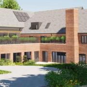 CGI of the proposed care home on Providence Hill