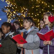 Children’s choir from St Swithun Wells school