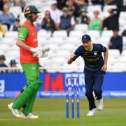 Scott Currie during the One-Day Cup Final between Leicestershire and Hampshire