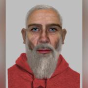 Police released this e-fit of a man who that they have not been able to identify since April.