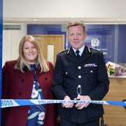 PCC Donna Jones and Chief Constable Scott Chilton opening Totton Police Station