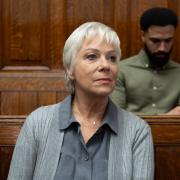 Denise Welch as head juror Heidi in Emmerdale (ITV/PA)