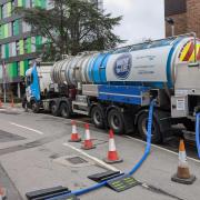 A Southern Water tanker has been sent to Southampton General Hospital