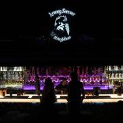 The bar at Stringfellows nightclub in London, where the urn containing part of the ashes of Lemmy from Motorhead is placed to honour the wishes in his will that part of his ashes be kept in an urn behind the bar of his favourite establishment (Maja