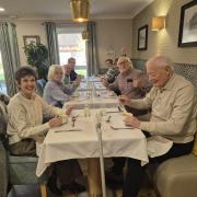 The Community Lunch Club meets monthly at Speedwell Court