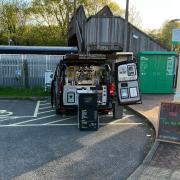 Coffee Bug at the proposed location at Hedge End railway station