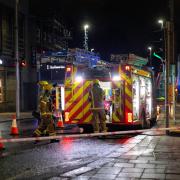 Firefighters rushed to Above Bar Street on Saturday