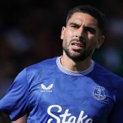 Everton striker Neal Maupay has taunted the club’s fans in a post on social media (Barrington Coombs/PA)