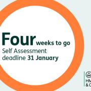 Taxpayers have until January 31 to submit their returns or risk a £100 fine.