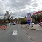 The stop and search was conducted in Andover Road, Winchester