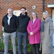 Karl Handscombe (Foreman Homes), Michael Kinsella (Foreman Homes), Lisa Wadhams (VIVID), Georgia Stoner (VIVID)