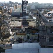 Drone pictures of the Bargate Quarter Scheme