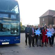 MPs, councillors and Bluestar representatives attended the launch of the new 19a service.
