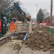 Southern Water undertaking repairs on Bridge Road