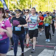 Runners during the ABP Southampton Marathon for Solent Mind