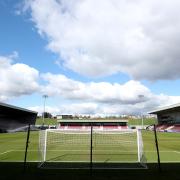 A general view of the pitch before the Sky Bet League One match at Sixfields Stadium, Northampton.