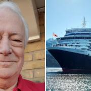 David Hornsby, 78, said he was 'abandoned' by Cunard in Australia when he was refused boarding onto Queen Elizabeth.