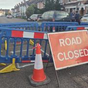 Update as road closed by sinkhole could stay shut for rest of April