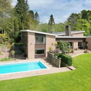 This five-bedroom house listed by Caldwells with a swimming pool and two lakes is on the market for over £4 million.