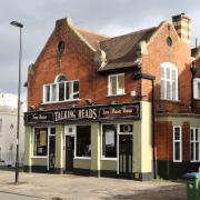 The Talking Heads pub.