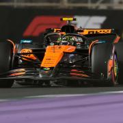 Lando Norris clinched pole in Saudi Arabia (AP Photo/Altaf Qadri)