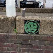 Hulk mosaic restored by artist in Southampton after going ‘missing in action’