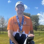 Golfer Paddy Towson-Sheehy who will be taking part in a golf marathon to raise money for the MND Association in memory of his uncle.