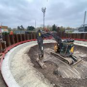 Upgrades at Portswood Wastewater Treatment Works are almost complete.