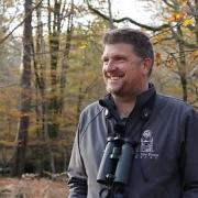 Marcus Ward, aged 50, is a naturalist who has spent the last 15 years of his life studying Hawfinches in the New Forest