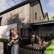 CGI images of the proposed new nursery just outside Romsey