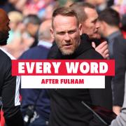 Saints interim boss Simon Rusk reflected on his side's 2-1 defeat to Fulham at St Mary's