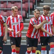 Will Merry opened the scoring for Saints under-21s at St Mary's.