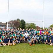 From big hits to great tries, the ‘overs vs unders’ match delivered an unforgettable afternoon of rugby