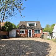 The front of the property
