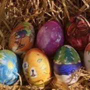 Fareham Rotary’s giant Easter eggs raise over £3,000 for local causes