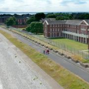 The former Royal Haslar hospital in Gosport