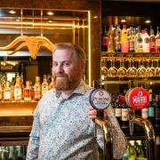 Miller and Carter Southampton general manager James Wright standing inside the restaurant in Bursledon has reopened following a 