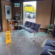 A spate of vandalism has occurred at Hedge End Station