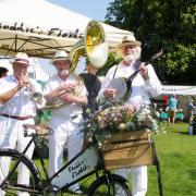 Plenty of entertainment at the Garden Show at Broadlands
