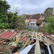 An application to build a three-bedroom house on a 'dilapidated' site has been rejected again.
