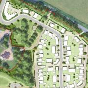 Plans to build 93 homes beside the A36 at Calmore have been submitted