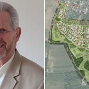 Cllr Peter Armstrong has joined hundreds of others in objecting to the scheme.