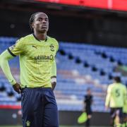 Derrick Abu of Saints during the under-21’s Premier League 2 play-off match against Crystal Palace at Selhurst Park
