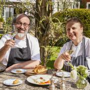 Luke Holder and Angela Hartnett from Lime Wood will host at the pop up outdoor restaurant Forest Kitchen